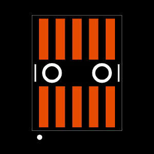 FTR-105-57-L-D-A Footprint