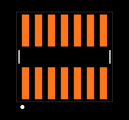 FTR-107-57-S-D-P Footprint