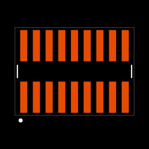 FTR-109-03-L-D Footprint