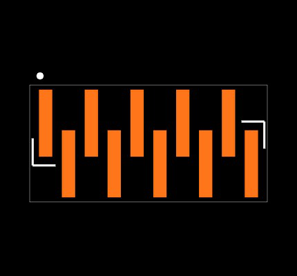 FTR-110-57-G-S Footprint