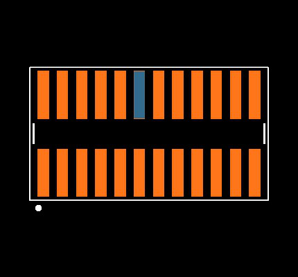 FTR-112-55-L-D-P Footprint