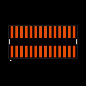 FTR-114-54-G-D Footprint