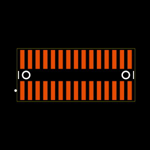 FTR-115-03-L-D-LC Footprint
