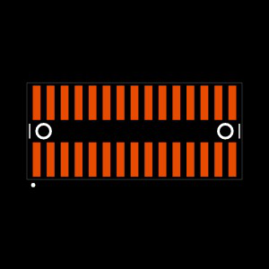 FTR-115-54-L-D-A Footprint