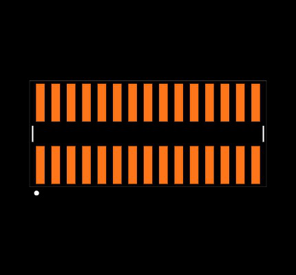 FTR-115-54-S-D-P Footprint