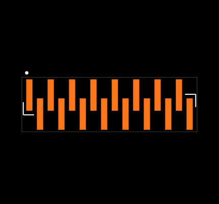 FTR-116-53-G-S-P Footprint