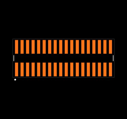 FTR-118-55-L-D Footprint