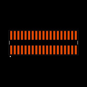 FTR-119-55-L-D Footprint