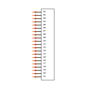 FTR-121-54-T-S-TR Symbol