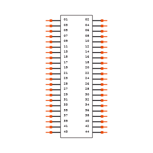 FTR-122-56-G-D-TR Symbol