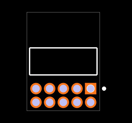 FTSH-105-01-FM-D-RA Footprint