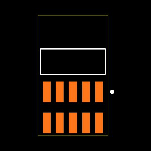 FTSH-105-01-L-DH-C Footprint