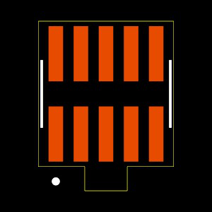 FTSH-105-01-L-DV-K-P-FR Footprint
