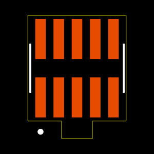 FTSH-105-01-LM-DV-K Footprint