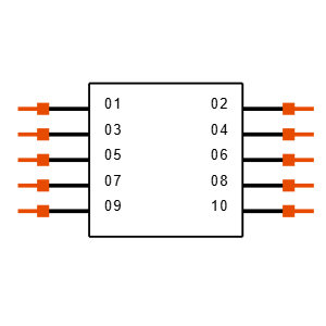 FTSH-105-03-S-D-ES Symbol