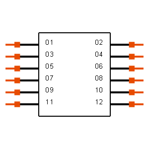 FTSH-106-01-F-DV-TR Symbol