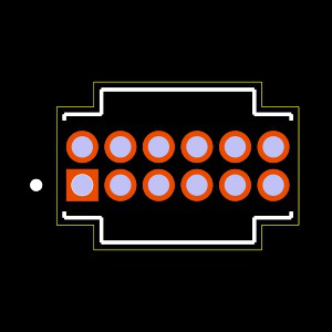 FTSH-106-01-S-D-K Footprint