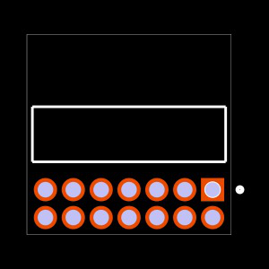 FTSH-107-01-L-D-RA Footprint