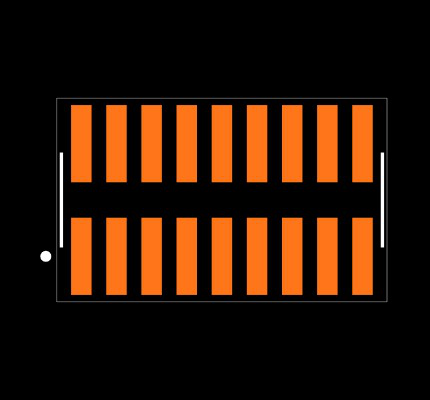 FTSH-109-04-S-DV Footprint