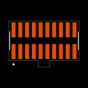 FTSH-110-01-H-DV-K-P-TR Footprint