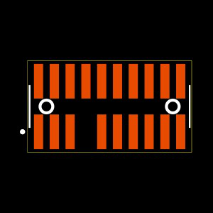 FTSH-110-01-L-DV-007-K-A Footprint