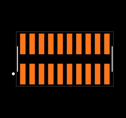 FTSH-110-01-L-DV Footprint