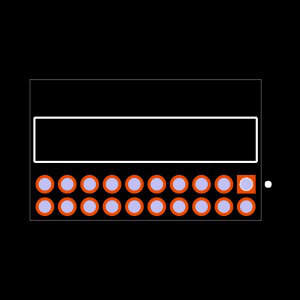 FTSH-110-02-L-D-RA Footprint