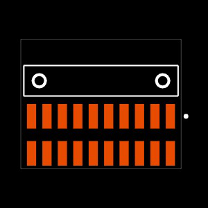 FTSH-110-02-L-DH-A-C Footprint