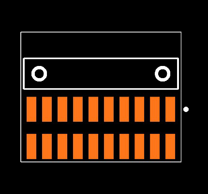 FTSH-110-02-L-DH-A Footprint