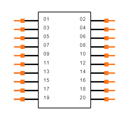 FTSH-110-02-L-DH-A Symbol