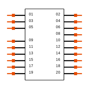FTSH-110-03-F-DV-007 Symbol