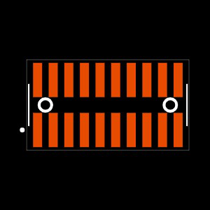 FTSH-110-03-L-DV-A Footprint