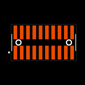FTSH-110-05-L-DV-A-TR Footprint