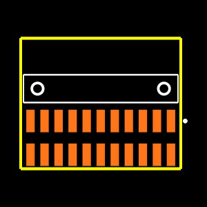 FTSH-111-01-L-DH-A Footprint