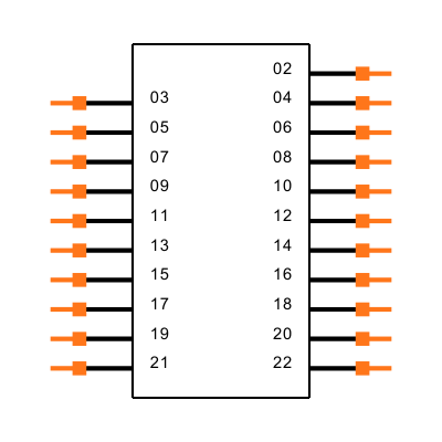 FTSH-111-01-L-DV-001-P-TR Symbol