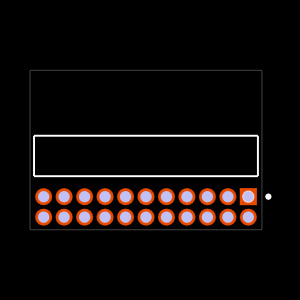 FTSH-111-04-L-D-RA Footprint