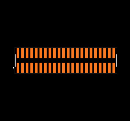 FTSH-122-01-L-DV-P-TR Footprint