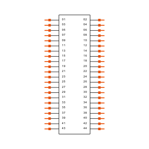 FTSH-122-04-FM-DV Symbol