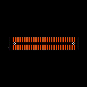 FTSH-128-03-F-DV-ES-A Footprint