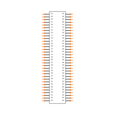 FTSH-133-01-L-DV-EJ-A-TR Symbol