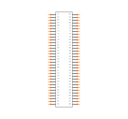 FTSH-133-03-L-D Symbol