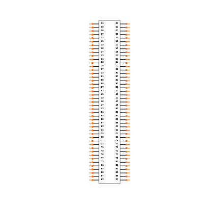 FTSH-145-02-L-D-RA-ES Symbol