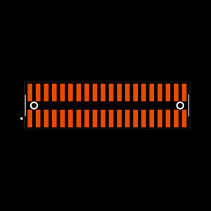 FW-20-05-G-D-320-140-A-P-TR Footprint