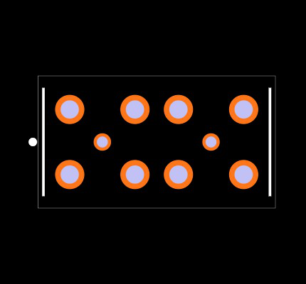 GRF7-J-P-02-GF-ST-TH1 Footprint