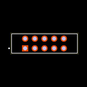 HCMD-05-S-05.00-02-S-ST2 Footprint