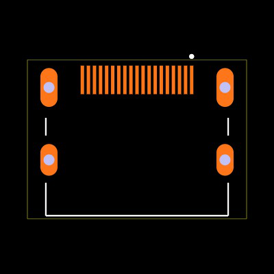 HDMR-19-01-F-SM Footprint