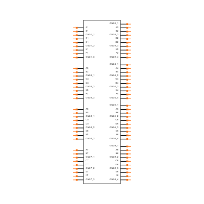 HDTF-3-08-S-RA-HS-100 Symbol
