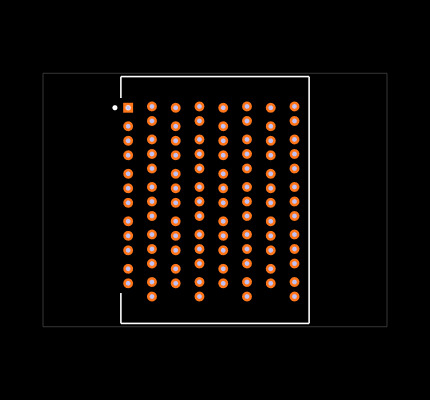 HDTM-4-08-1-S-VT-0-1 Footprint