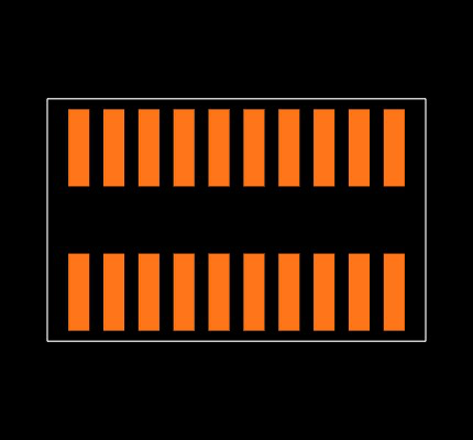 HDWM-10-59-G-D-250-SM Footprint