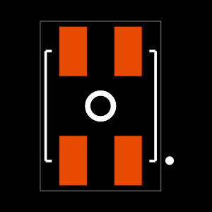 HLE-102-02-G-DV-LC Footprint